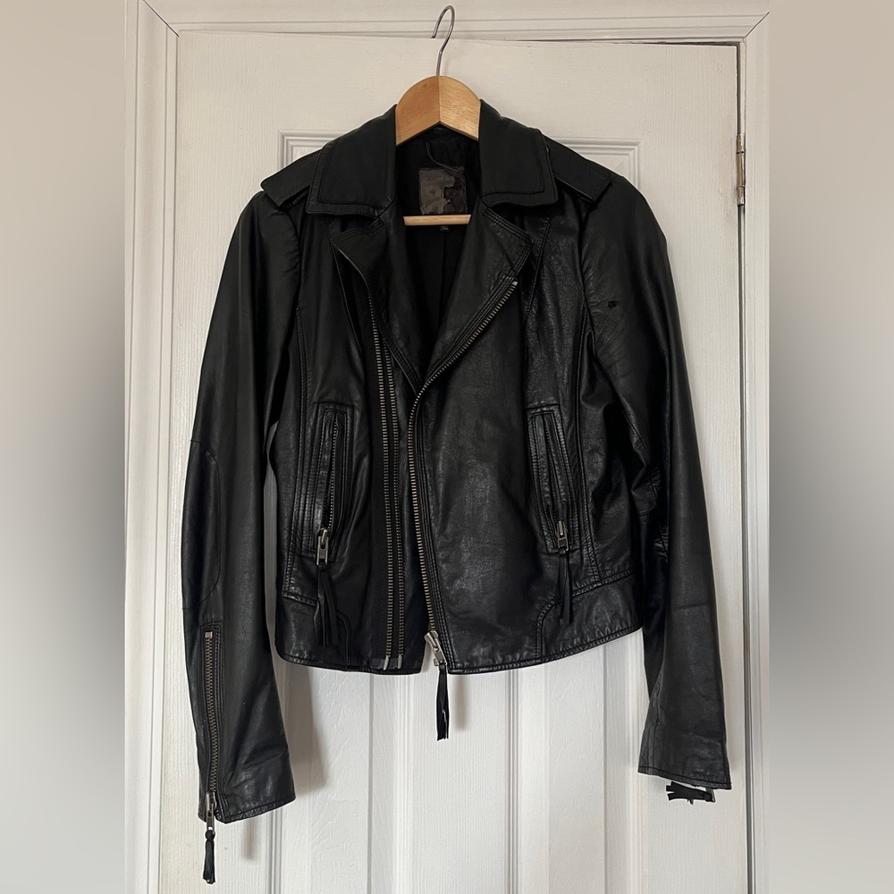 Joie leather motorcyclele jacket